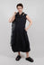 Tulip Dress in Black Poplin Print - 3420902
