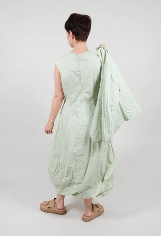 Tulip Dress in Lime Poplin Print - 3420902