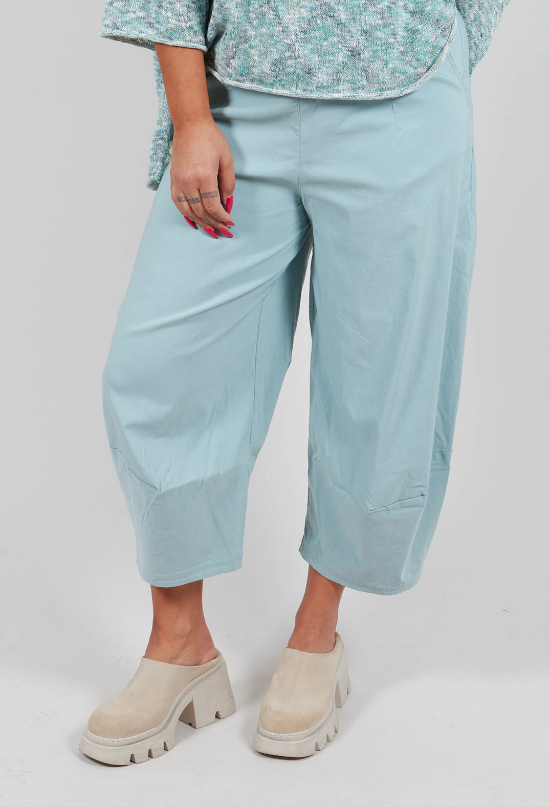 Pull On Trousers in Mint - 3440126