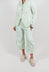 Pull On Balloon Trousers in Lime Print - 3440109