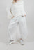 Pull On Balloon Trousers in Off White Check - 3440109