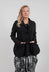 Jacket with Patch Pockets in Black Check - 3441111