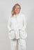 Jacket with Patch Pockets in Off White Check - 3441111