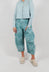 Balloon Trousers in Grass Print - 3440114