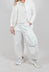Balloon Trousers in Off White Check - 3440114