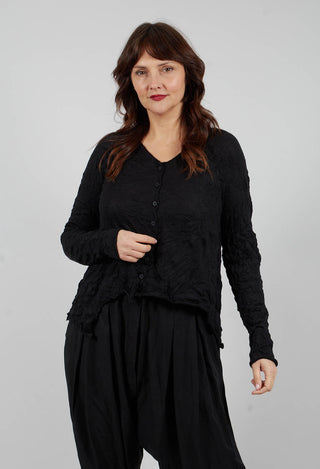 Fine Knit Cardigan in Black - 3467103