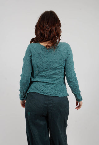 Fine Knit Cardigan in Grass - 3467103