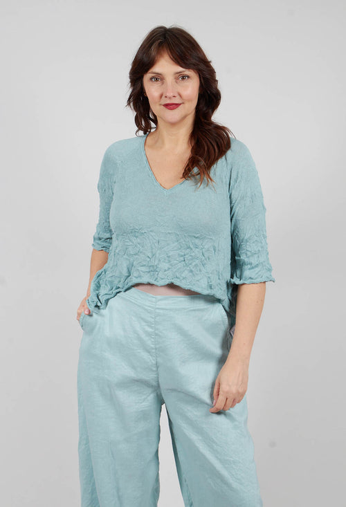 Fine Knit Jumper in Mint - 3460706
