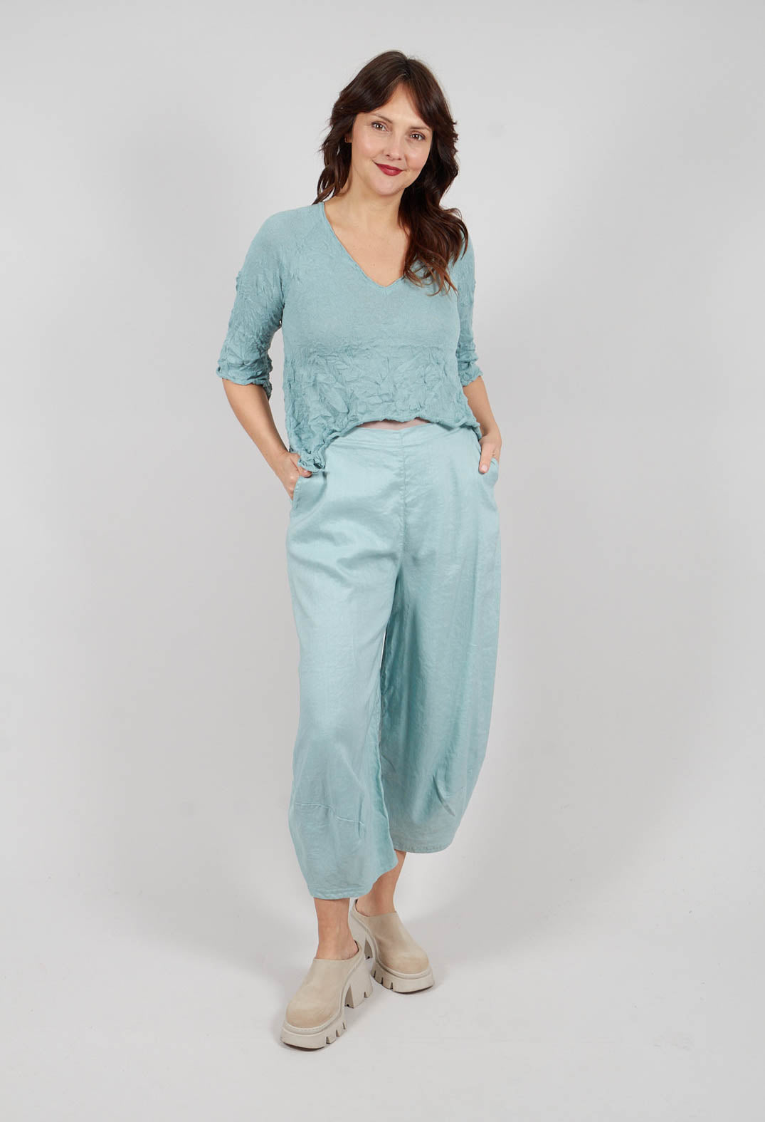 Fine Knit Jumper in Mint - 3460706
