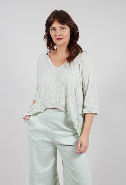 Fine Knit Jumper in Lime - 3460706