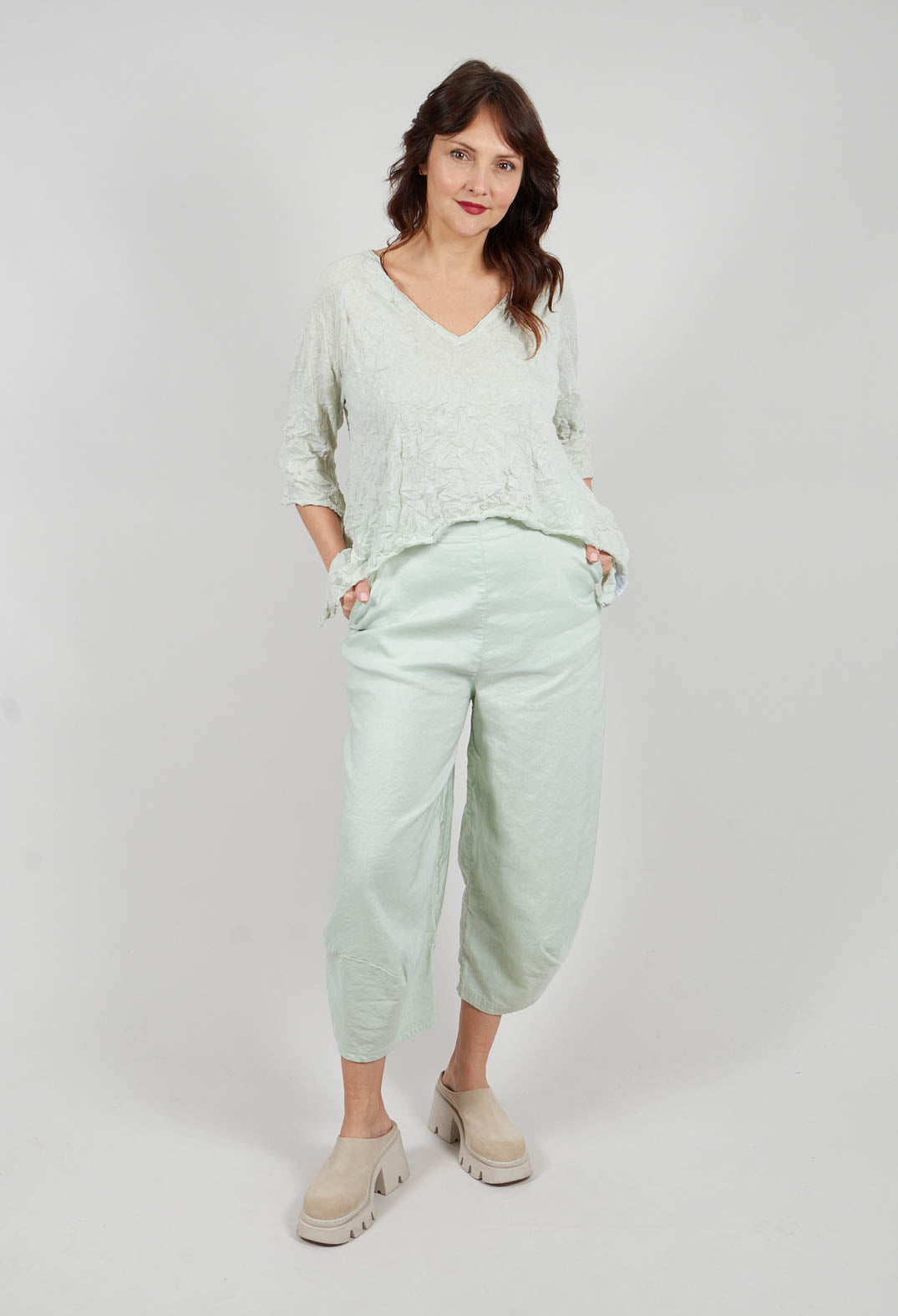 Fine Knit Jumper in Lime - 3460706