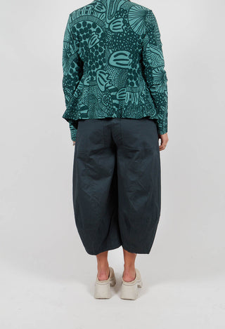 Tulip Hem Trousers in Tree - 3490103