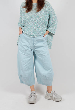 Tulip Hem Trousers in Mint - 3490103