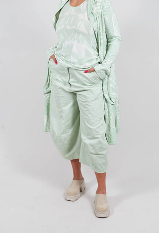 Tulip Hem Trousers in Lime - 3490103