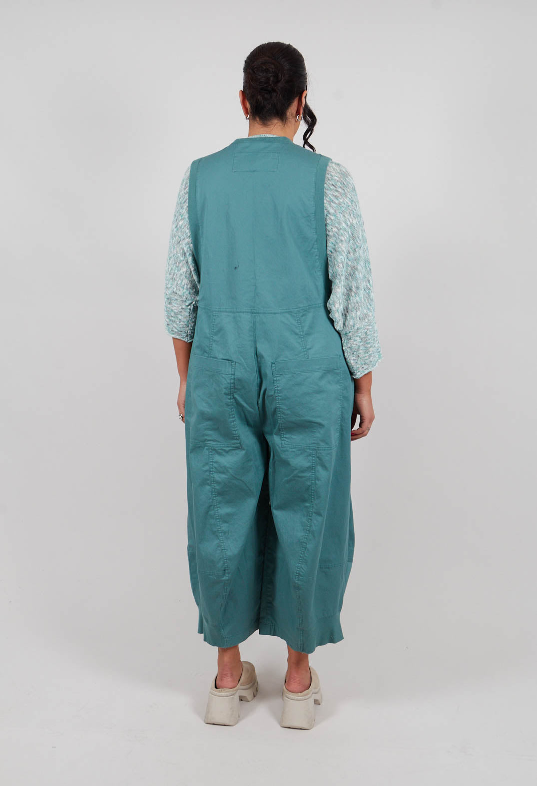 Sleeveless Jumpsuit in Grass - 3491304