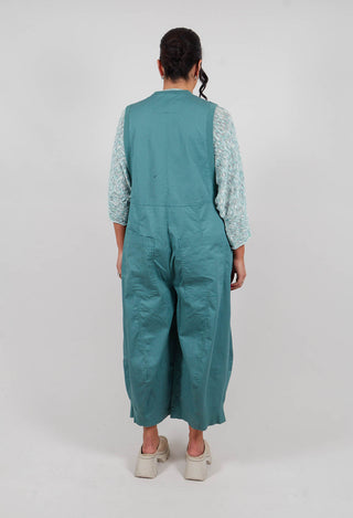 Sleeveless Jumpsuit in Grass - 3491304