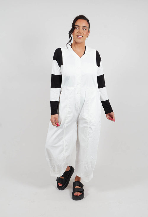 Sleeveless Jumpsuit in Off White - 3491304