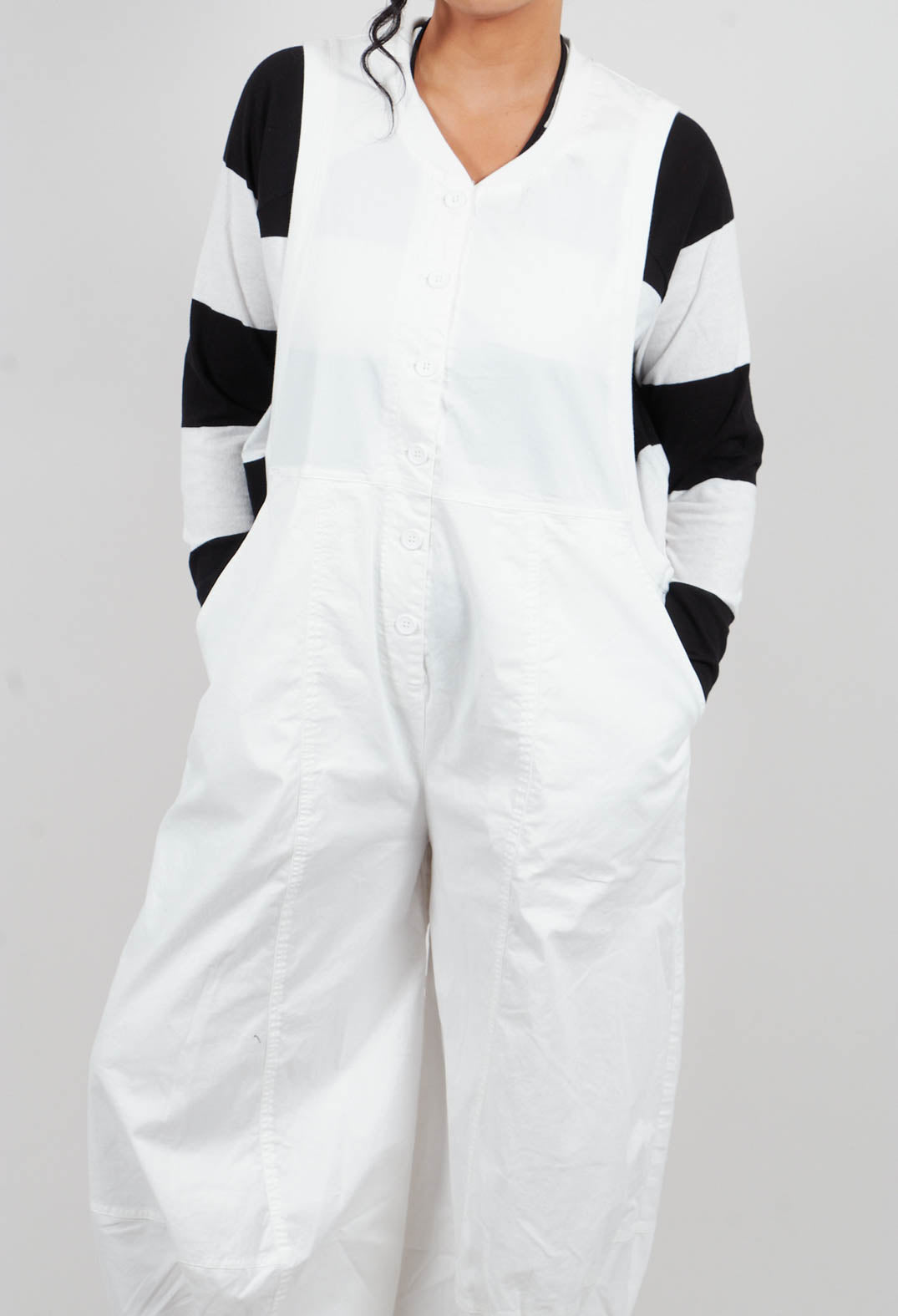 Sleeveless Jumpsuit in Off White - 3491304
