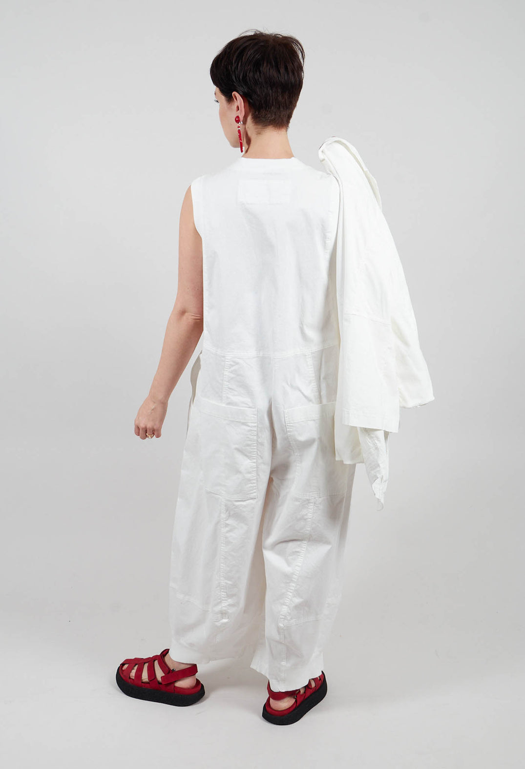 Sleeveless Jumpsuit in Off White - 3491304