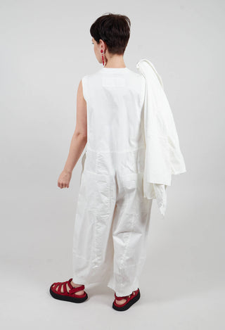 Sleeveless Jumpsuit in Off White - 3491304