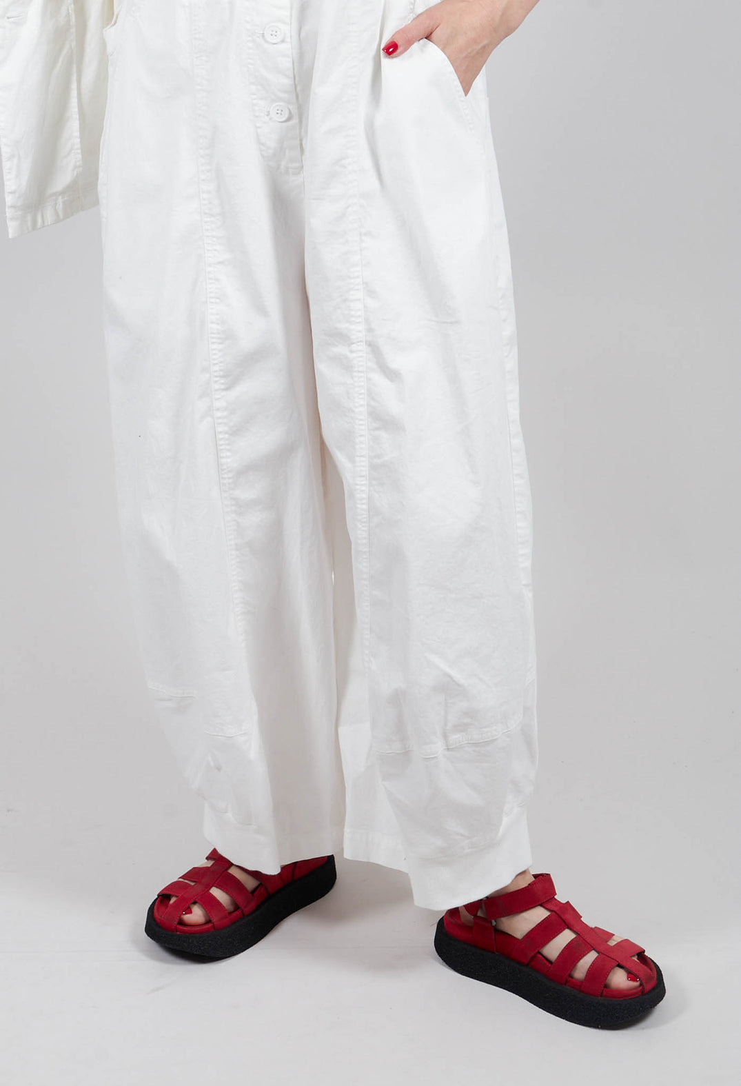 Sleeveless Jumpsuit in Off White - 3491304
