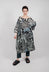 Lightweight Dress in Black Mint Lime Print - 3600906