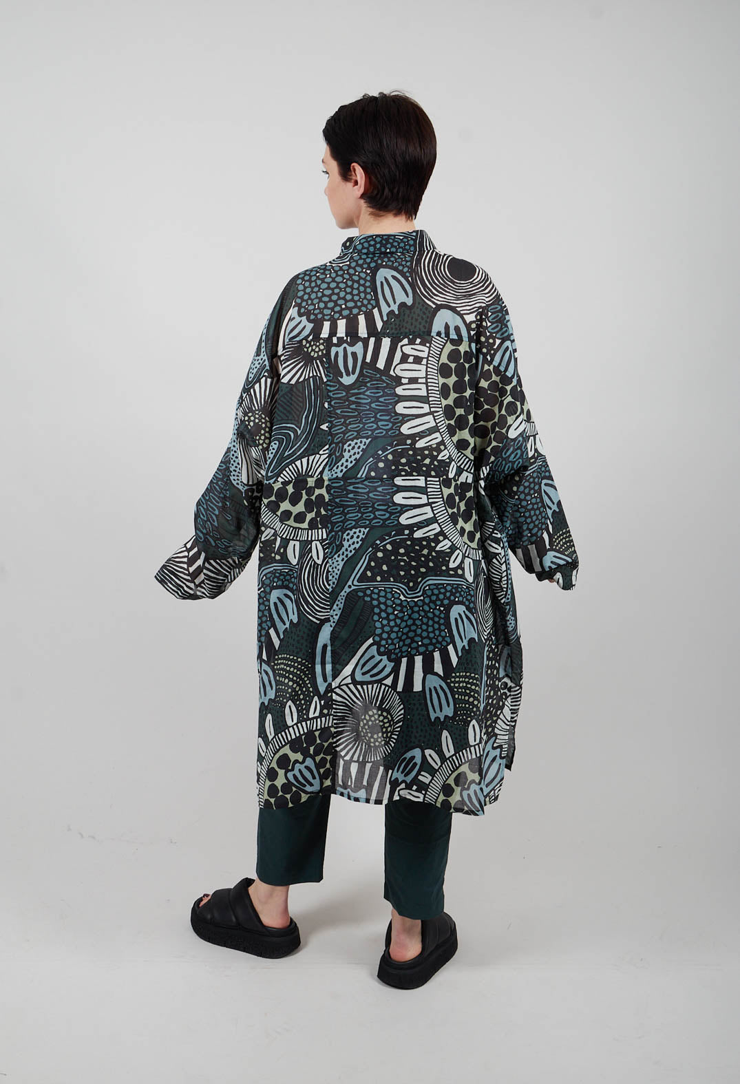 Shirt Dress in Multicolour - 3600909