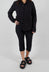 Slim Cropped Trousers in Black - 3630108