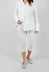 Slim Cropped Trousers in Off White - 3630108