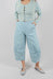 Pull On Balloon Trousers in Mint - 3630109
