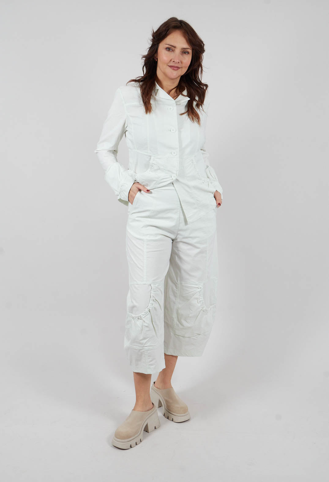 Pull On Balloon Trousers in Salina - 3630109