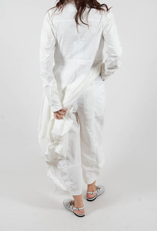 Pull On Balloon Trousers in Off White - 3630109