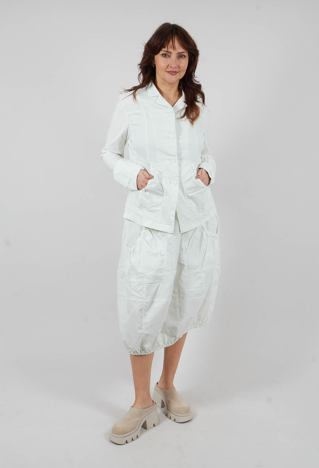 Button Up Jacket in Salina - 3631110