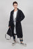 Tulip Hem Coat in Black - 3631211