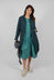 Tulip Hem Coat in Tree - 3631211