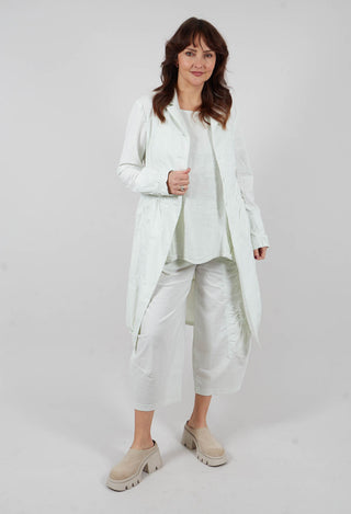 Tulip Hem Coat in Salina - 3631211