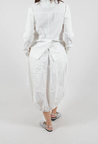 Pull On Balloon Skirt in Off White - 3630312