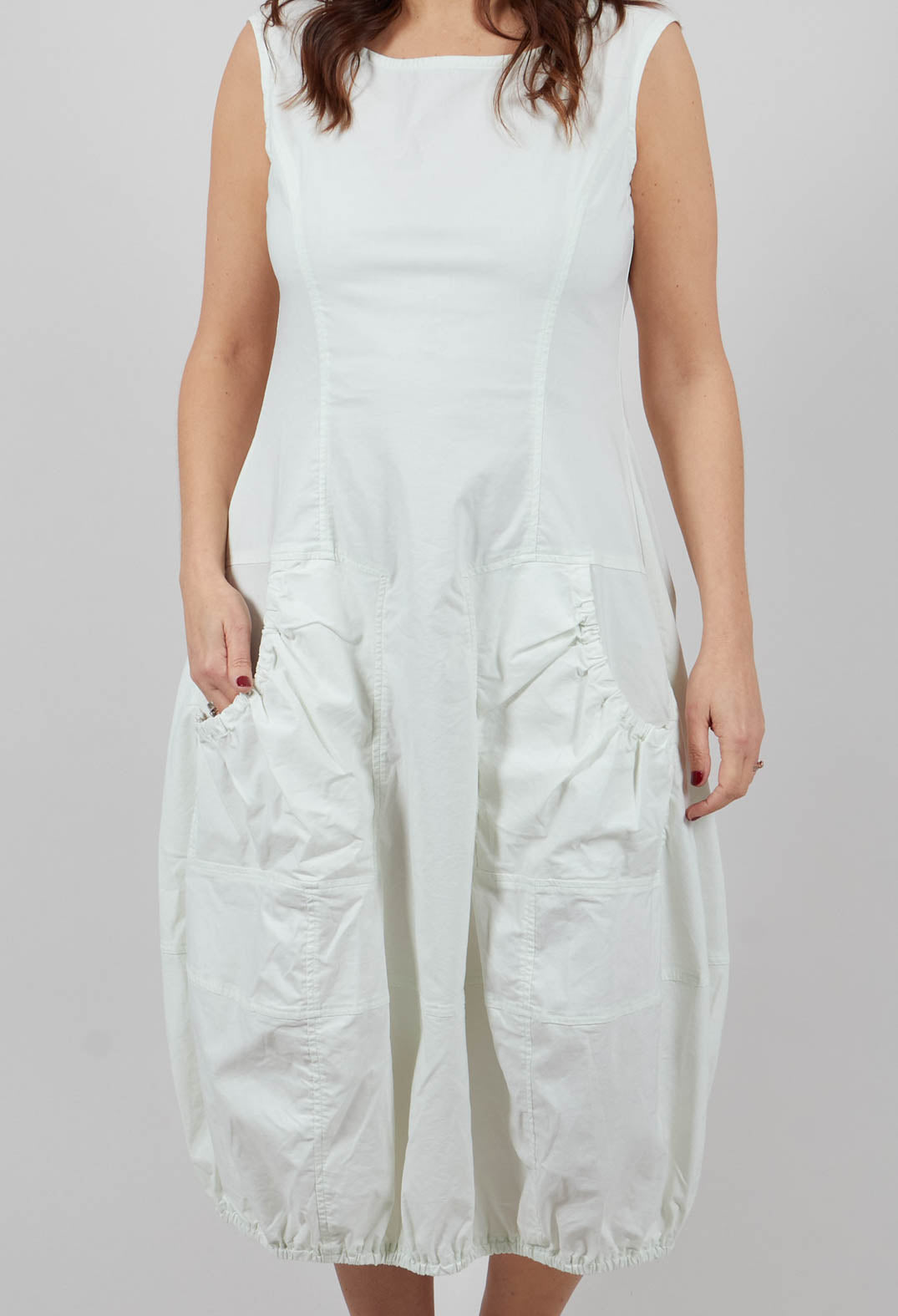 Sleeveless Balloon Dress in Salina - 3630913