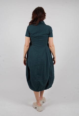 Feature Neckline Dress in Tree - 3630917