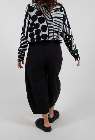 Trousers with Feature Pockets in Black - 3630118