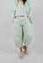 Trousers with Feature Pockets in Lime - 3630118
