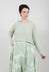 Cropped Pullover in Lime - 3720706