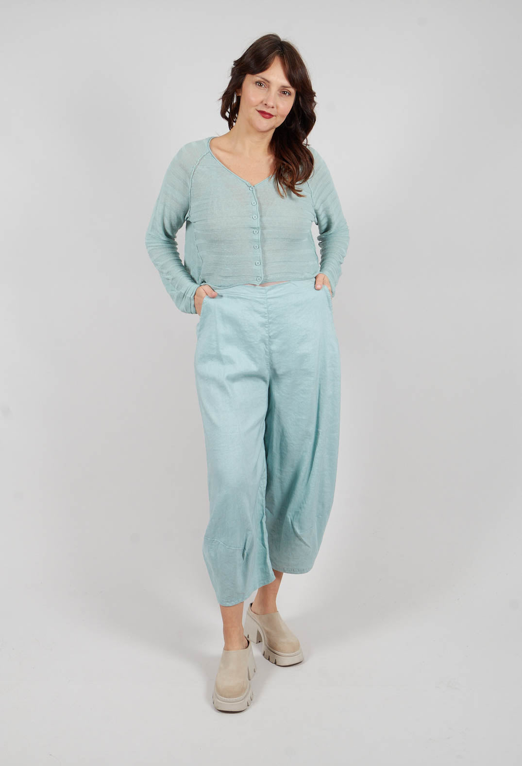 Tulip Trousers in Mint - 3830102