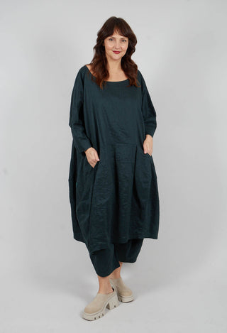 Curved Seam Dress in Tree - 3830906