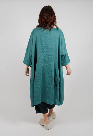 Curved Seam Dress in Grass - 3830906
