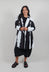 Printed Jacket in Big Stripe