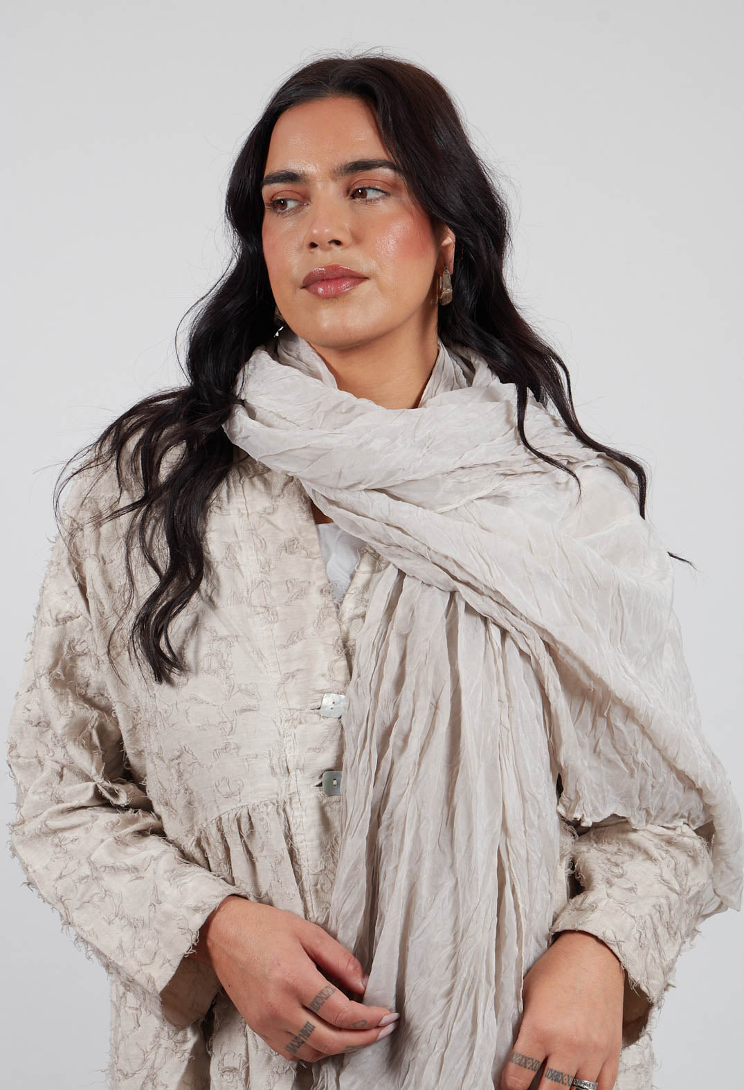 Sheer Scarf in Ice