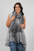 Sheer Scarf in Onyx