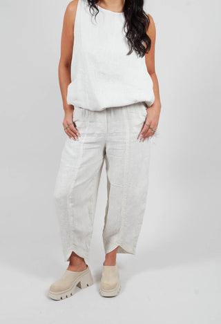 Barrel Trousers in Ice