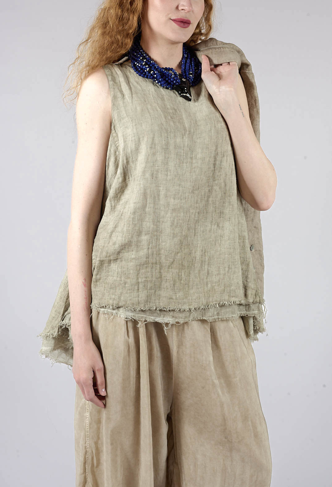 Hi-Low Tank in Hemp